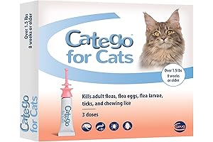 CAT CAPSTAR Flea & Tick Treatment & Prevention (over 1.5 lbs) 3-Month Supply