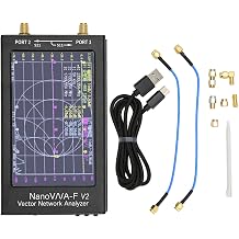 NanoVNA F V2 Vector Network Analyzer 4.3 Inch IPS LCD Touch Screen 50kHz3000MHz Short Wave Antenna Analyzer with 5000mAh Battery