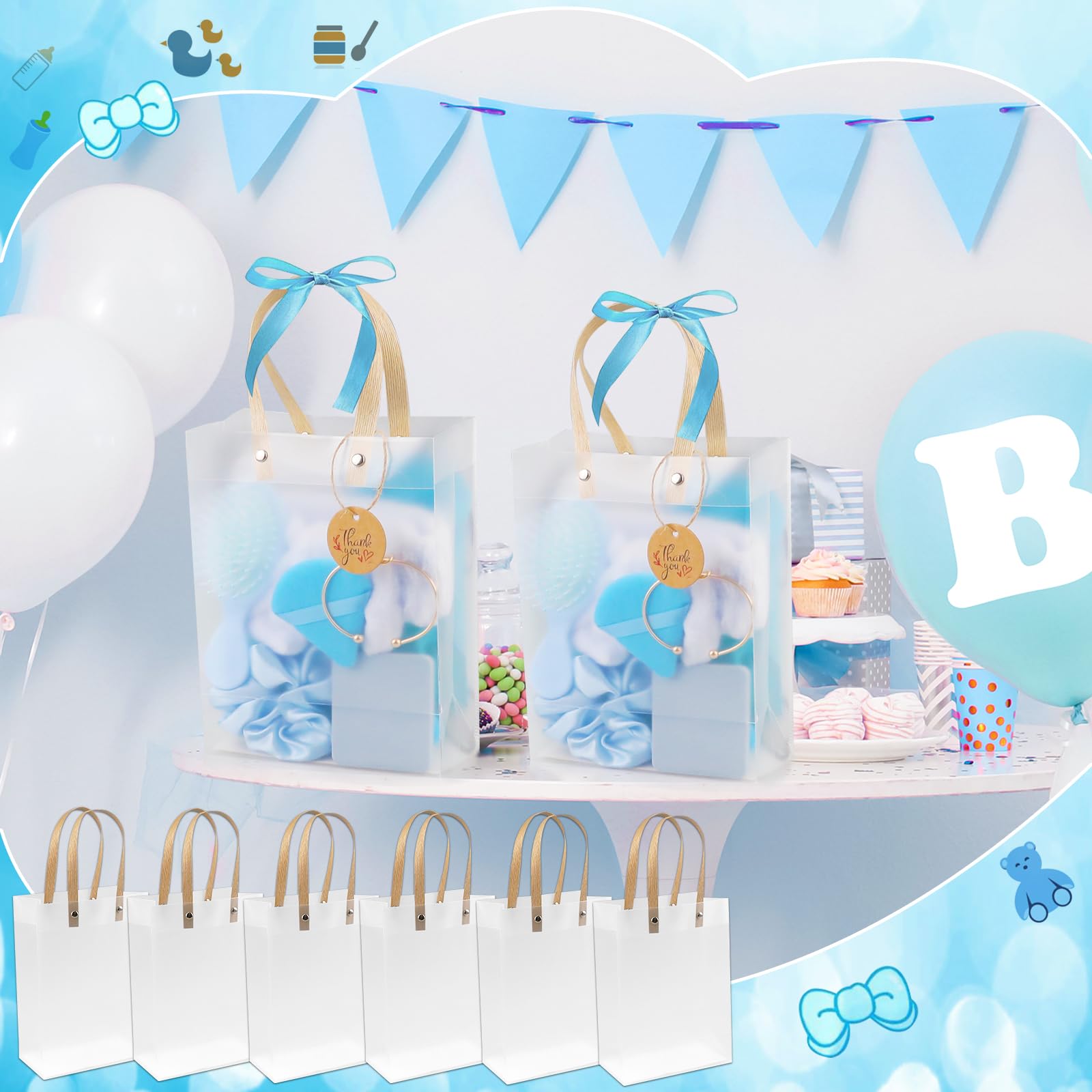 5440 6 Sets Baby Shower Prizes for Winners Gifts Headband Hair Brush Amazon.com : CraftyDream 6 Sets Baby Shower Prizes for Game  main image 2