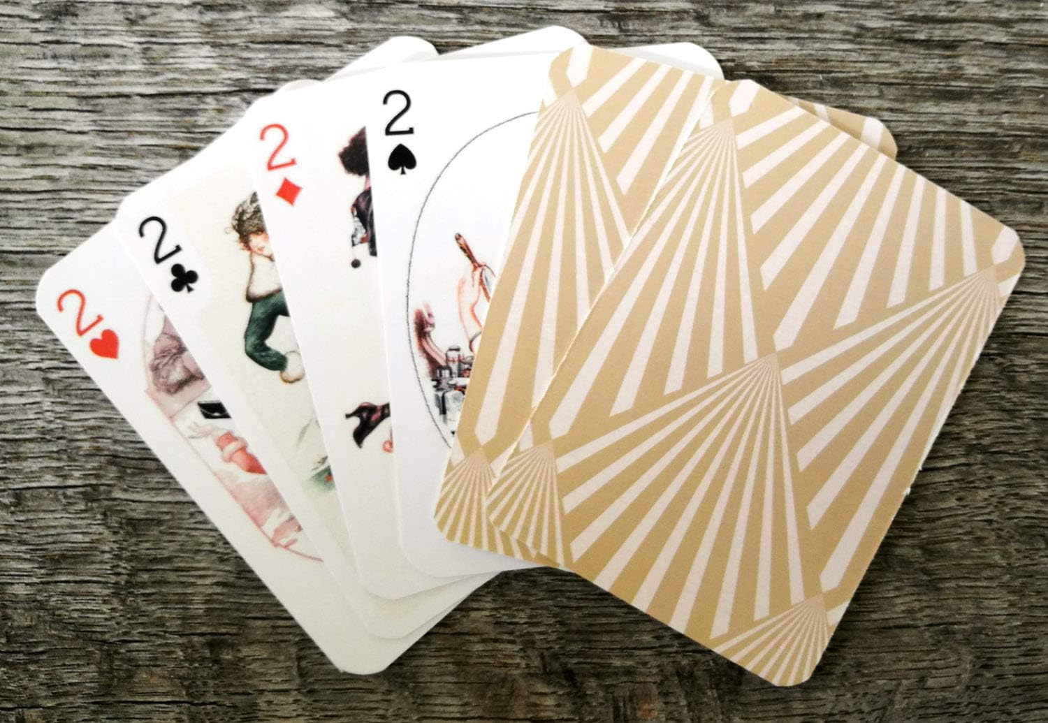 Cheri HEROUARD Playing Cards (Poker Deck 54 Cards All Different) Art Deco Vintage La Vie Parisien Posters