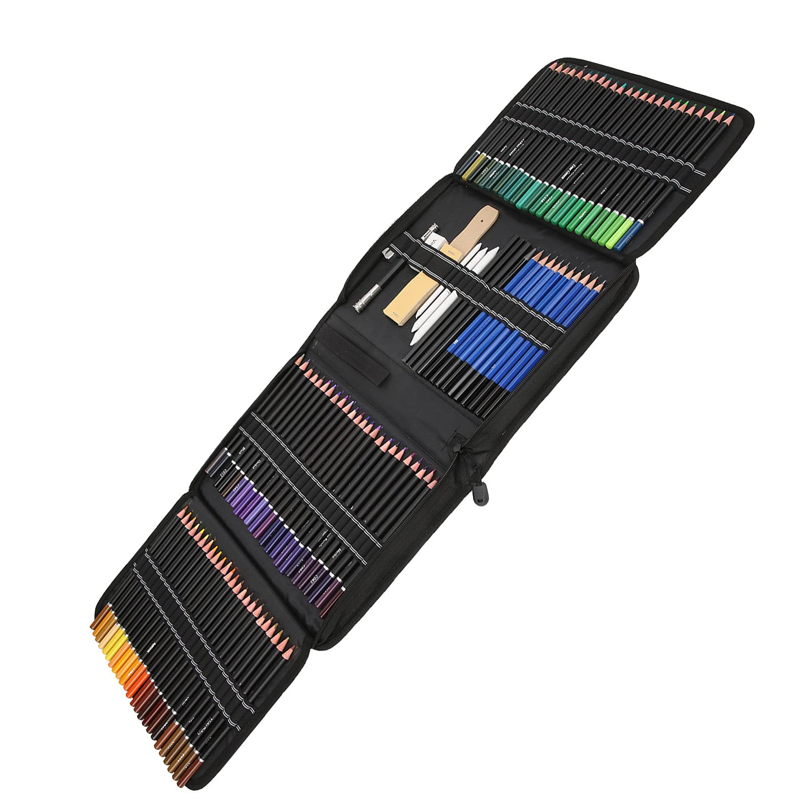 Buntstift-Set, öliges Lindenholz, sanftes Schreiben, Skizzenstift für Kunst, Malen, Zeichnen, Basteln