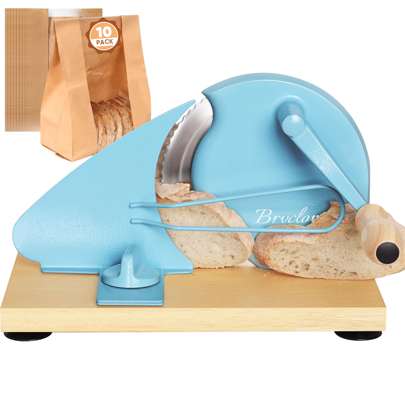 Brvclon Bread Slicer - Make Perfect Slices! -16