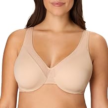Playtex Womens Underwire Bra, Minimizer Smoothing Adjustable Bust-reducing Comfortable Bra - Moisture-Wicking