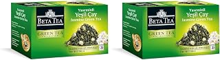 Beta Tea Beta Jasmine Green Bardak Poşet 20 Adet (Yaseminli Yeşil Çay) 2li paket