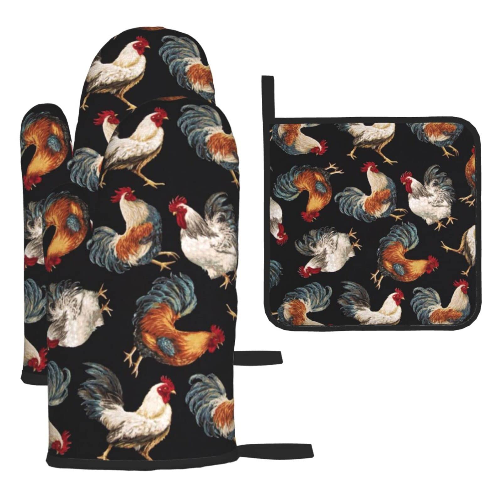 Maniques de cuisine French Roosters pour vos barbecues et pâtisseries