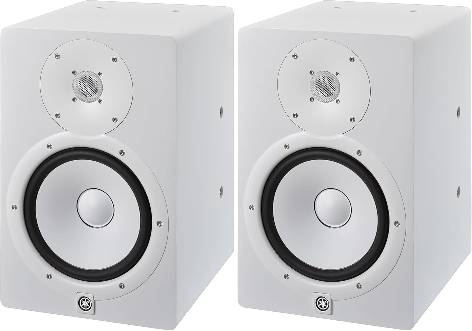 YAMAHA HS5I Studio Monitor with Mounting Points and Screws, White (Pack of 2)