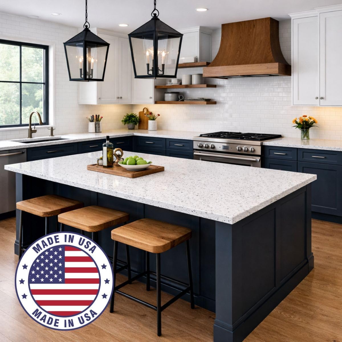 Giani Granite Countertop Paint Kit 2.0-100% Acrylic (White Diamond)