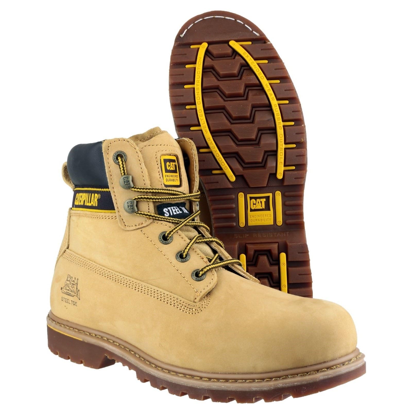 Cat Footwear Cat Holton, Botas de trabajo para Hombre