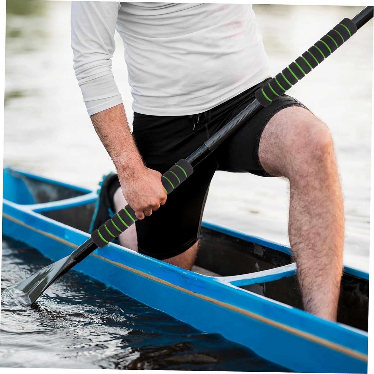 Colorful Sponge Grips Non-Slip Paddle Covers Kayak Paddle Wraps Sponge Paddle Grips Paddle Protectors