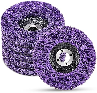 Coral Disc Poly Strip Disc Grinder Strip Disc Abrasive Wheel Paint Rust Removal Clean For Angle Grinder 115mm