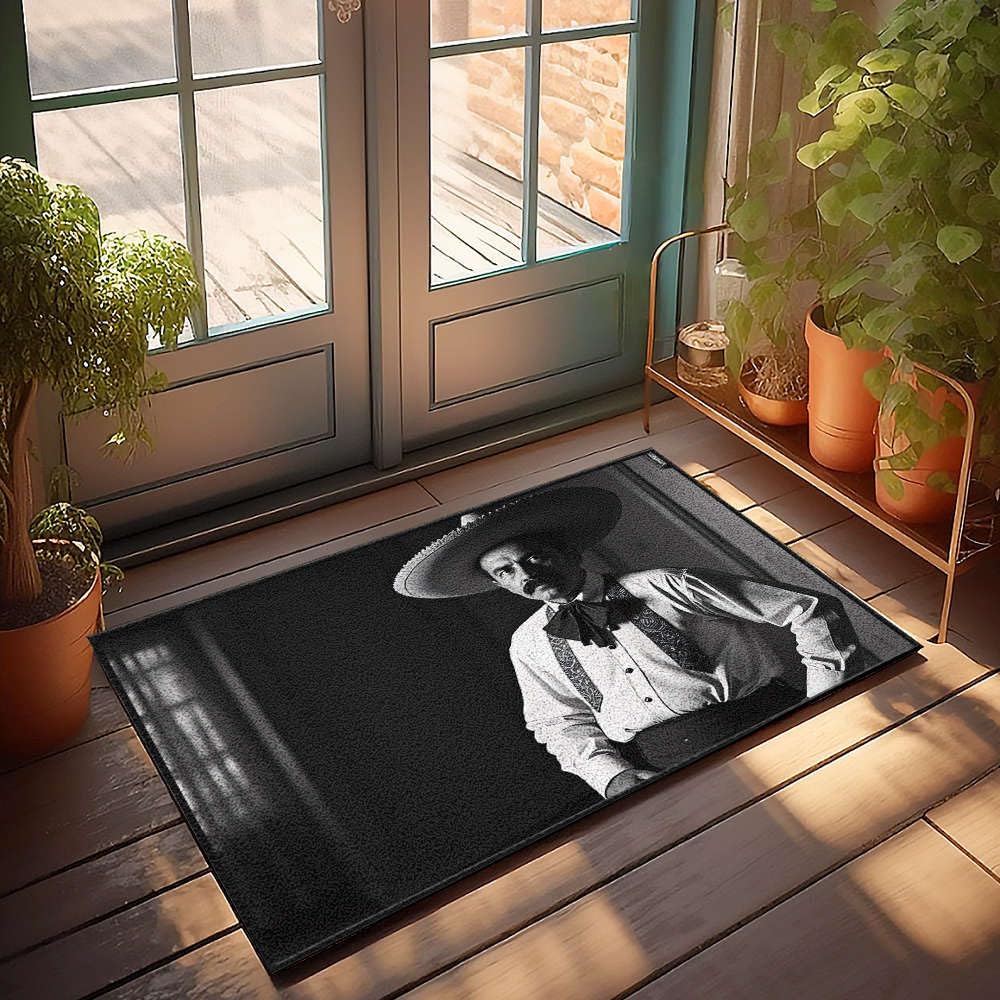 Paillasson d'entrée drôle mexicain 65x90 cm tapis de bienvenue