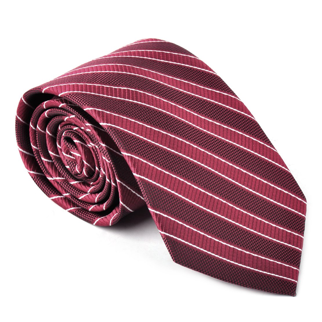 Hombres Paisley Corbata diseño de Rayas Jacquard Corbata Tejido Regalo Set 5