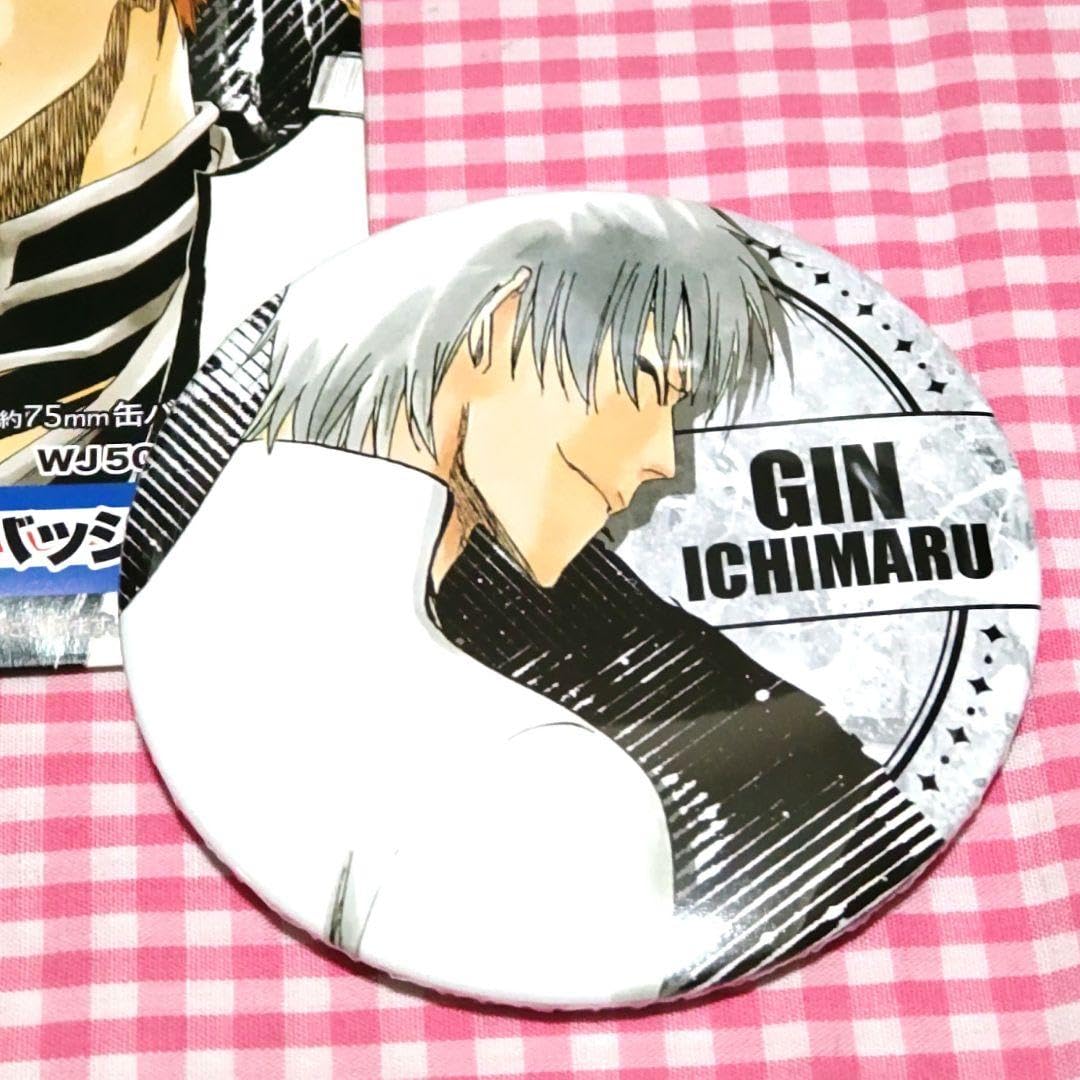 グッズ-バッチ】BLEACH 缶バッジ「市丸 ギン」【アニメイト限定