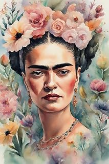 Premium Notizbuch der Marke Rose el Rose aus der Frida Kahlo Collektion A5 15,24 x 22,86 cm 120 gepunktete Seiten dotted