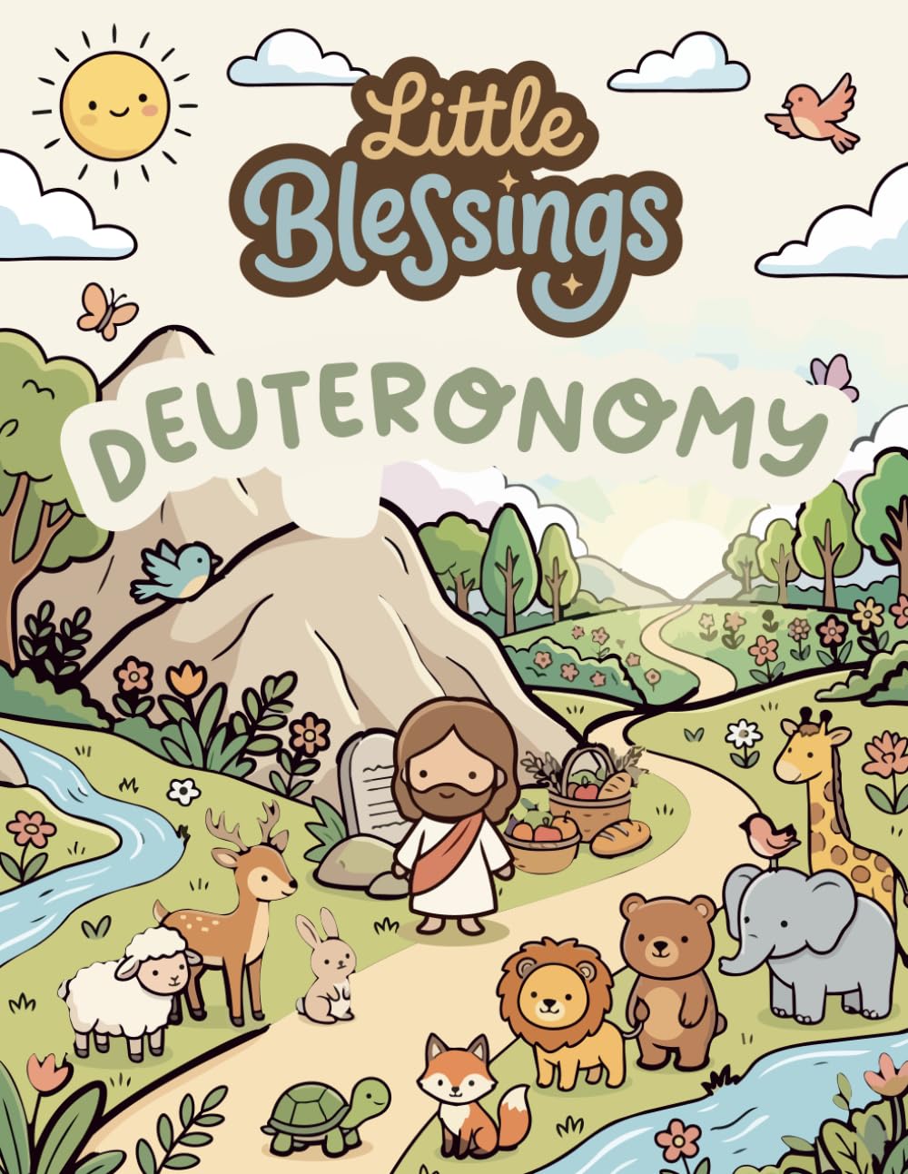 Little Blessings: Deuteronomy: A Christian Bible Coloring Book for Kids (Little Blessings Bible Coloring Books)