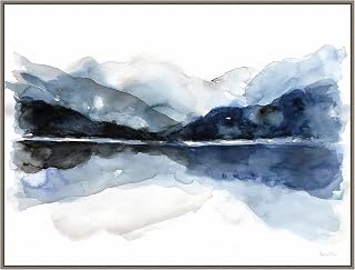 Amanti Art Framed Canvas Wall Art 32x42 State of Liberation by Tiffany Blaise, Framed Wall Art Canvas, Abstract Artwork, Country Rustic Decor, Oversize Poster Painting for Living Room, Bedroom,