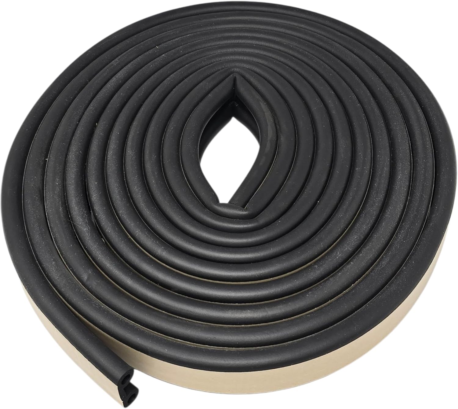 ESI Super Cap Seal 23 FT (1 1/2" Width x 1/2" Height x 23' Length) EPDM Rubber for Caps 200 lbs or Less