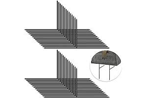 28PCS Metal Halloween Tombstone Stakes for Yard Outdoor Decorations