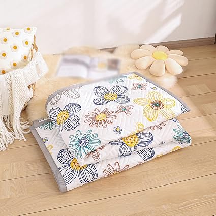 Amazon 敷きパッド かわいい 柄 幾何模様 人参柄 花 綿 丸洗いok 1 0cm ベッドパッド オールシーズンで使える 洗える タイプ 敷パッド マットレスパッド ベッドシーツ ベッドマット 敷きカバー 春夏 敷きパット柔らかい 子ども用 冷房用 ベッドパッド 敷きパッド