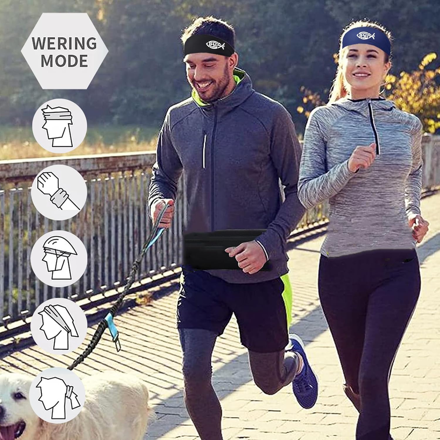 3pcs Sports Sweat Bands Headbands Men Christian Jesus Cross Head Sweat Band Headbands for Men Women image 4