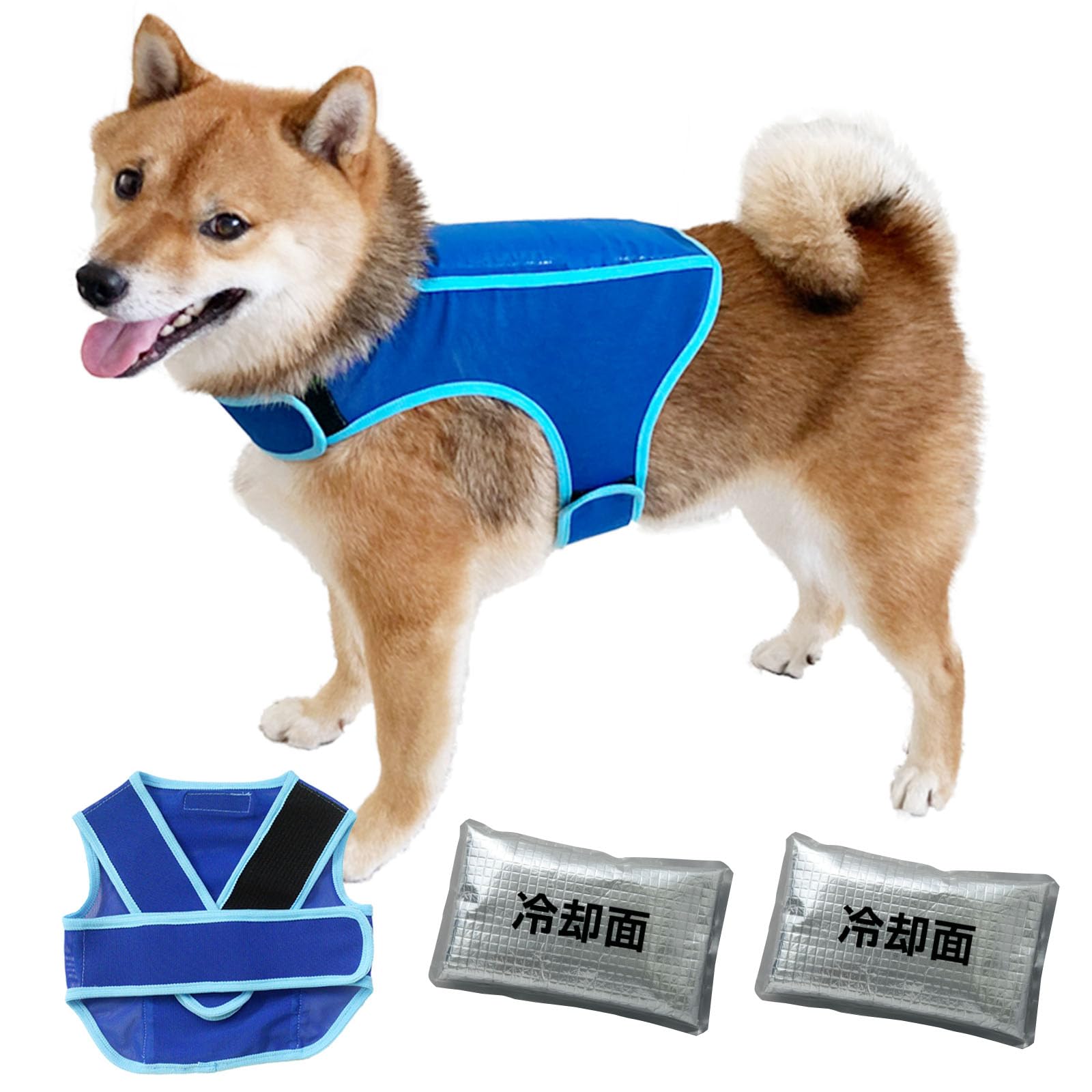 犬用保冷ベストワン　大型犬用 Amazon | 犬用クールベスト「ホレイベスト-ワン♪-」 (XL)(小型