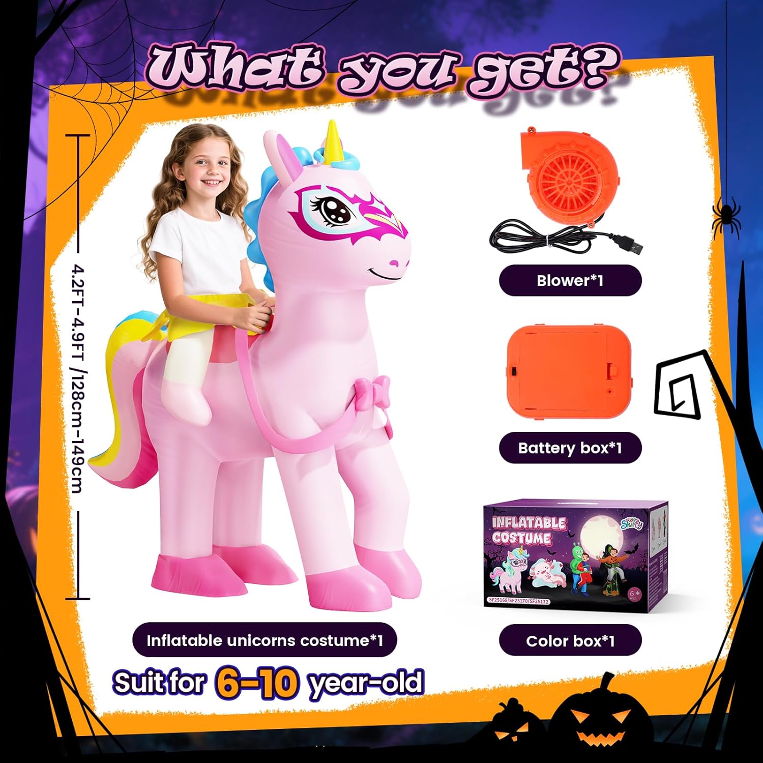 Skirfy Inflatable Costume for kids