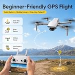 Holy Stone HS900Pro 4K GPS Drone, 3-Axis Gimbal, sous 249g | 48MP/8K photos, 4K/30fps vidéo, 10KM transmission, 60-min vol, GPS retour, AI QuickShots pour les créateurs de voyages