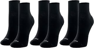 Kit 03 Pares de Meias Cano Curto Microfibra She by Mash Feminino | 3 Preto | 34-39