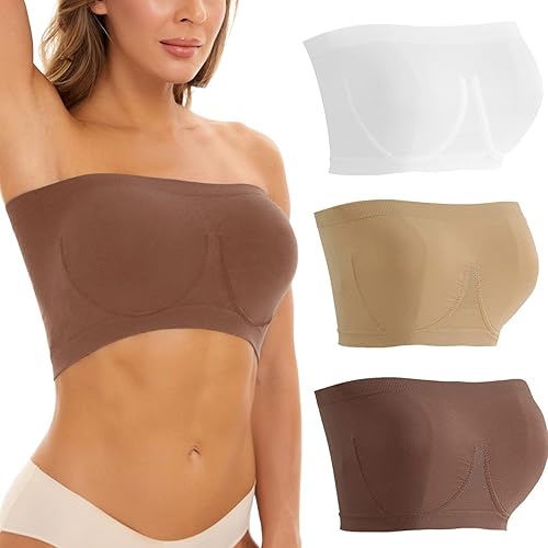 Miniatura 4 de Cozy Pumping Bra Bras Push Skin Shirt Go Braless! Seamless Cake Cover Women Reducing Girdle Bra Strapless Push Up Sti