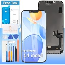 Yondista Incell لجهاز iPhone 14 استبدال الشاشة 6.1 بوصة A2649، A2881، A2884، A2883، A2882 شاشة تعمل باللمس محول الأرقام مجموعة أدوات الإصلاح | أدوات مجانية | فيلم واقية