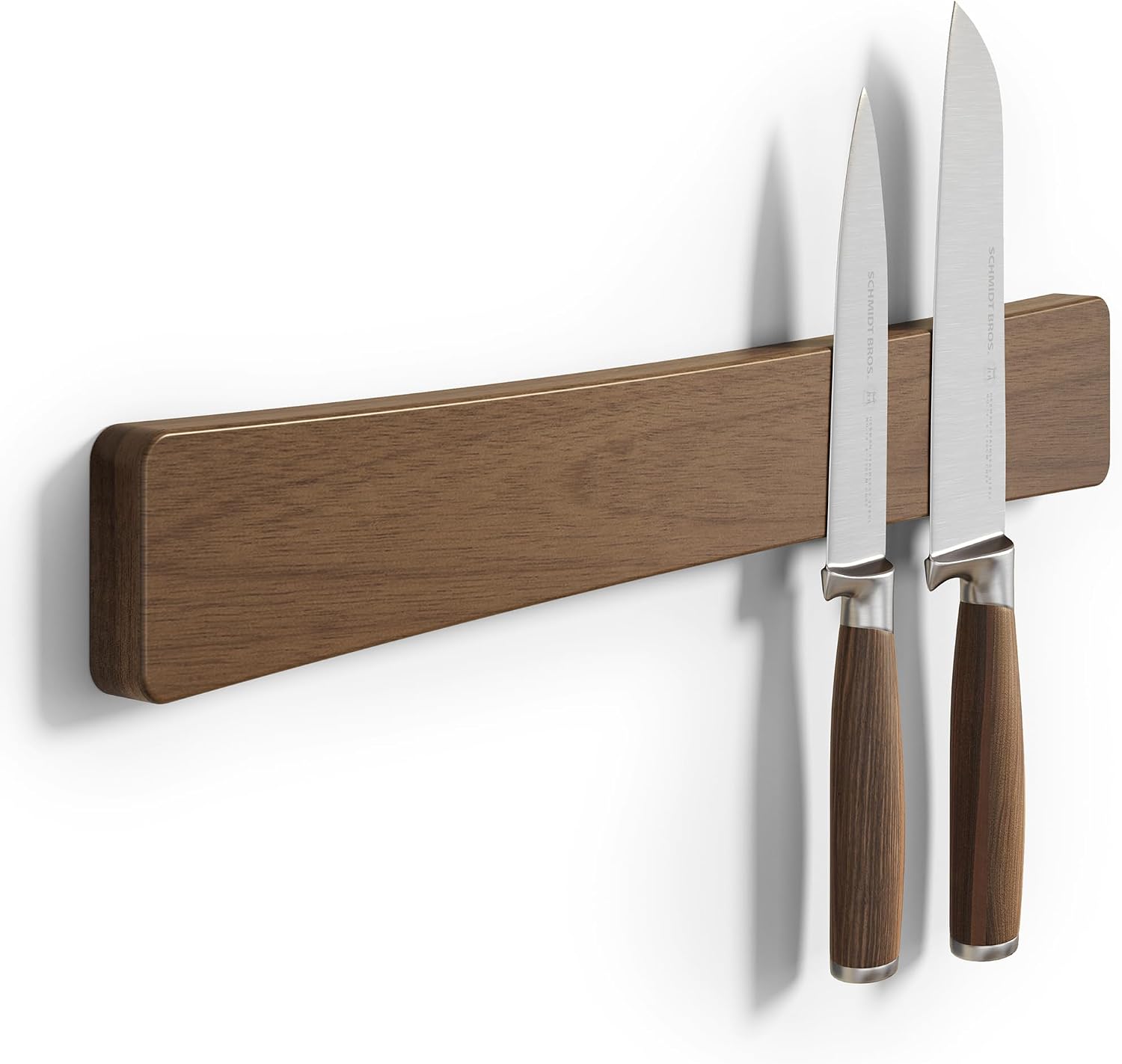 Magnetic Knife Holder for Wall, 10“ Acacia Wood Magnetic Knife Strip