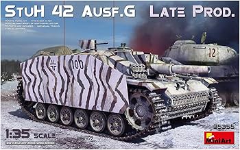 Amazon | ミニアート 1/35 ドイツ軍 10.5cm 突撃榴弾砲42 G型