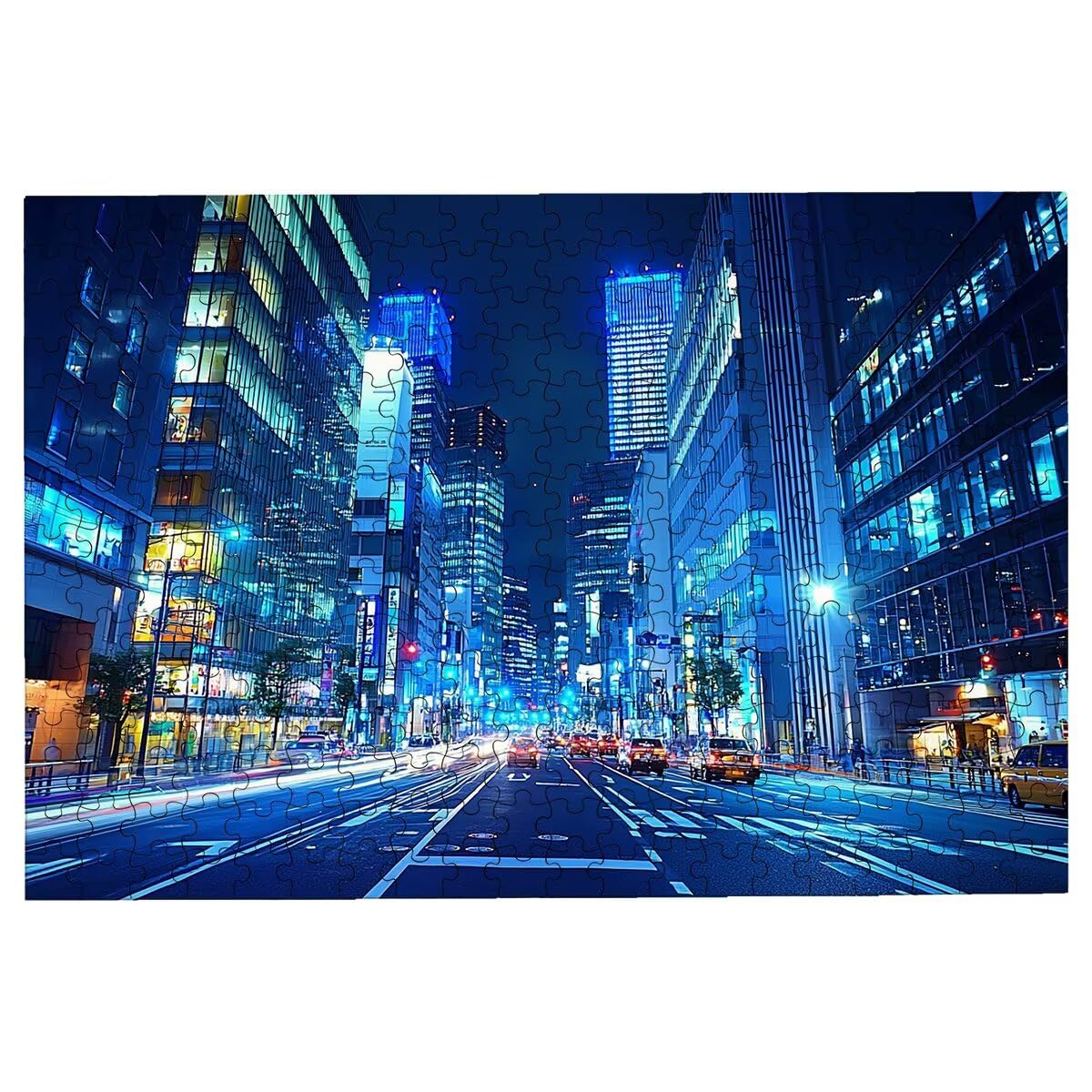 Puzzle 3000 Pezzi Citta, Puzzle Adulti Edificio, Puzzles in Legno con Squisita Scatola di Imballaggio, Classici Puzzles Educativi per Adulti eTutta La Famiglie, Come Regalo Uomo, Decor Casa -3015