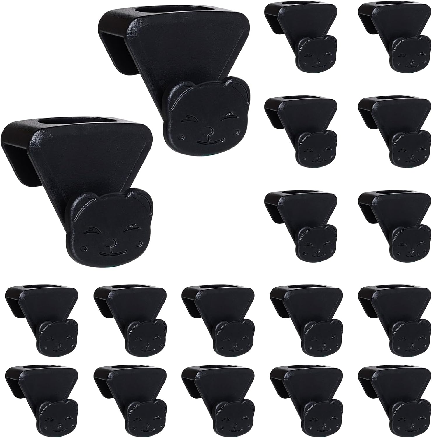 18 Pcs Clothes Hanger Connector Hooks, Space Saving Hanger Hooks for Clothes, Closet