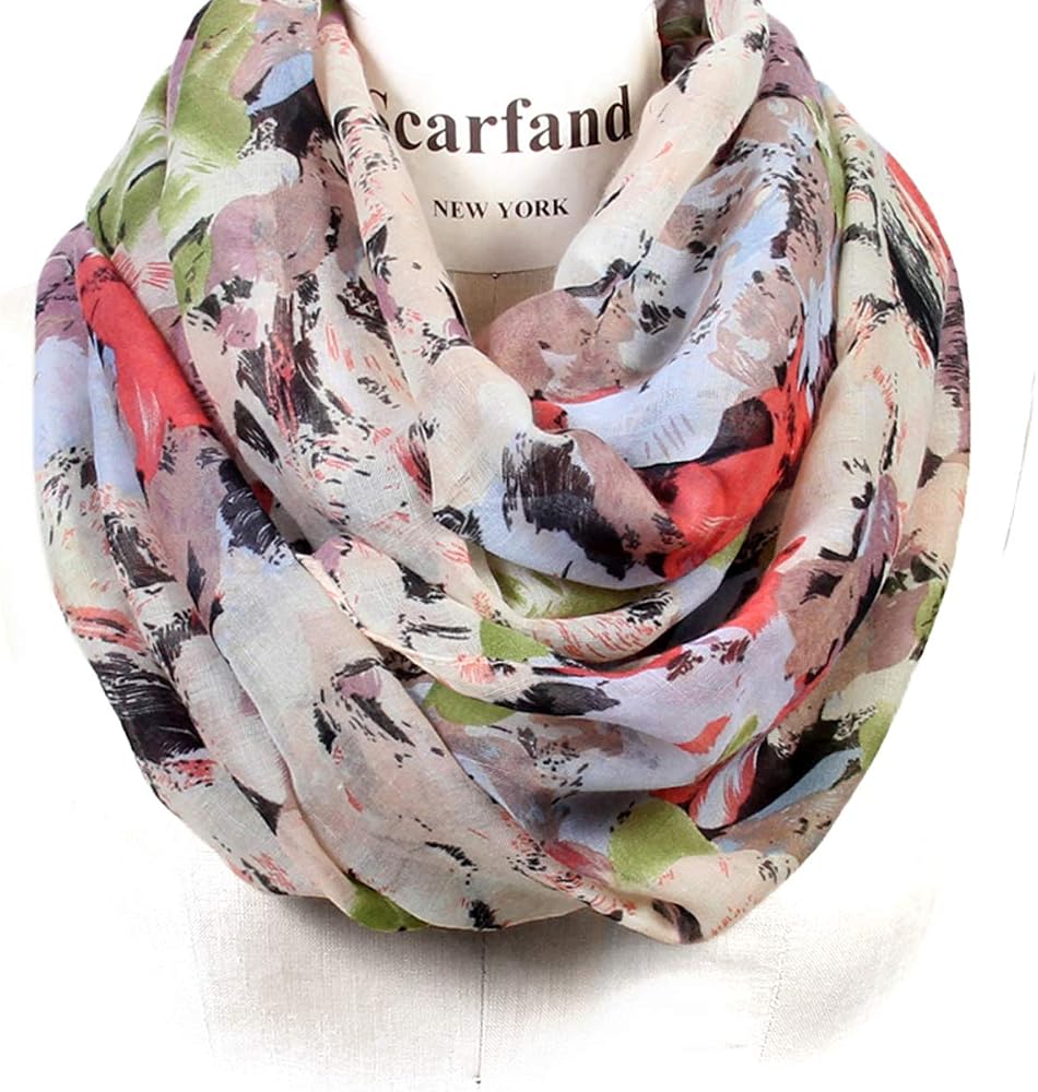 Scarfand's Rose Infinity Scarf