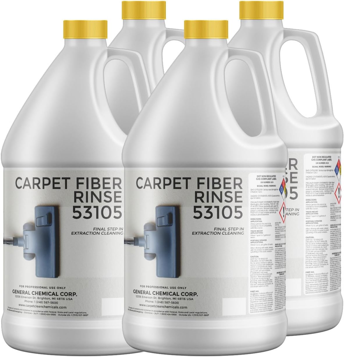 CarpetGeneral Carpet Fiber Rinse & Odor Neutralizer