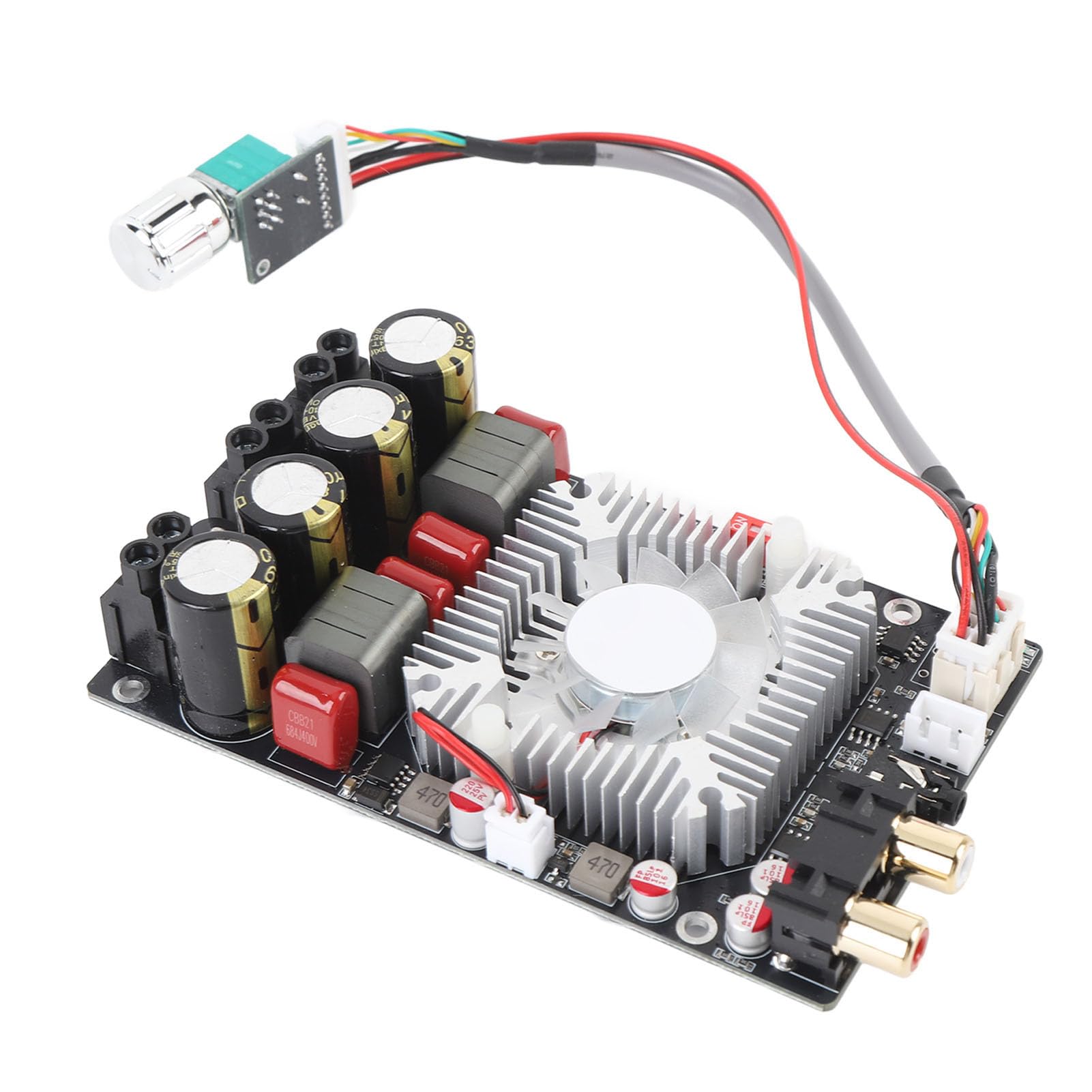 Hyuduo Module Amplificateur Numérique TPA3251, Son Stéréo ABS Haute Puissance 220WX2 350W pour Home Cinéma Audio de Voiture