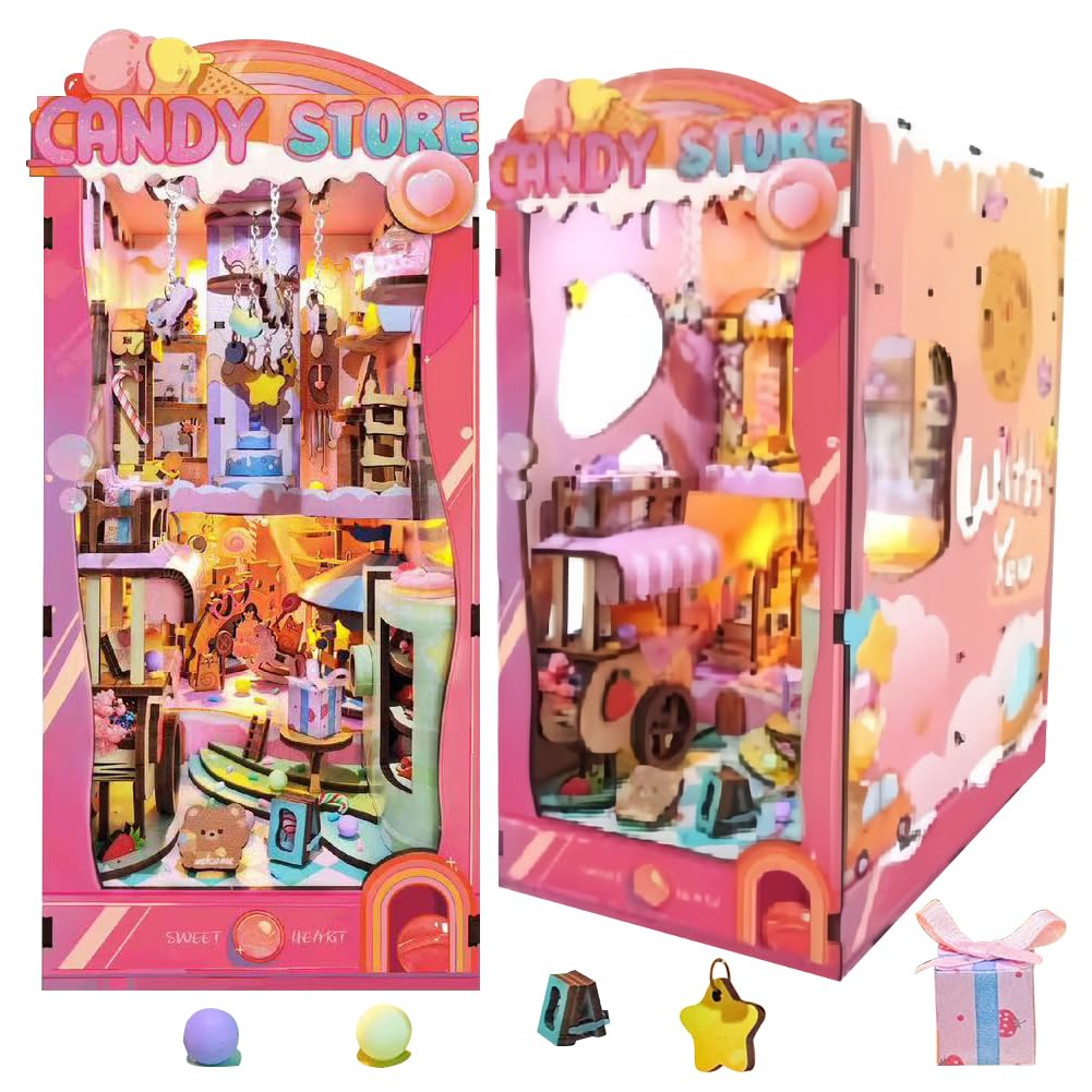 Amazon.com: iiecrKiie DIY Book Nook Kit Sweetheart Story, 3D