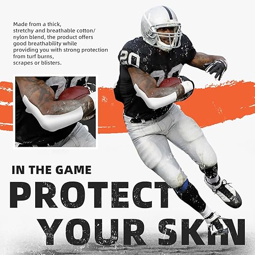 Miniatura 6 de OK TAPE Cinta de césped para fútbol, cinta de kinesiología extra ancha, cinta atlética, cinta deportiva impermeable (blanco) 4 pulgadas x 21 pies