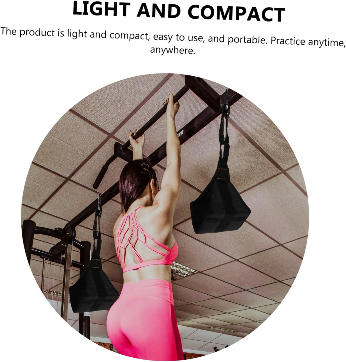 Strength Training Pull-up Bars Abdominal Exercise Machine 2pcs Fitness Suspender Belts