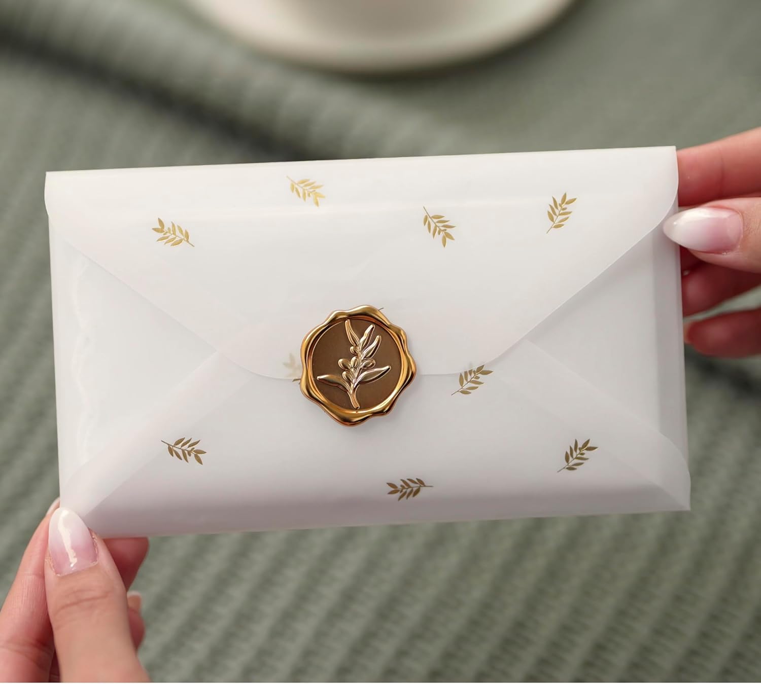 W&F GIFT Handkerchief - 12" x 12" - Something Blue for Bride on Wedding Day - Fun Gift - Image 5