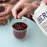 Vista 9 de ViBERi Grosellas negras orgánicas liofilizadas enteras 120g4.23oz Fruta entera 100% natural sin aditivos cultivados en Nueva Zelanda