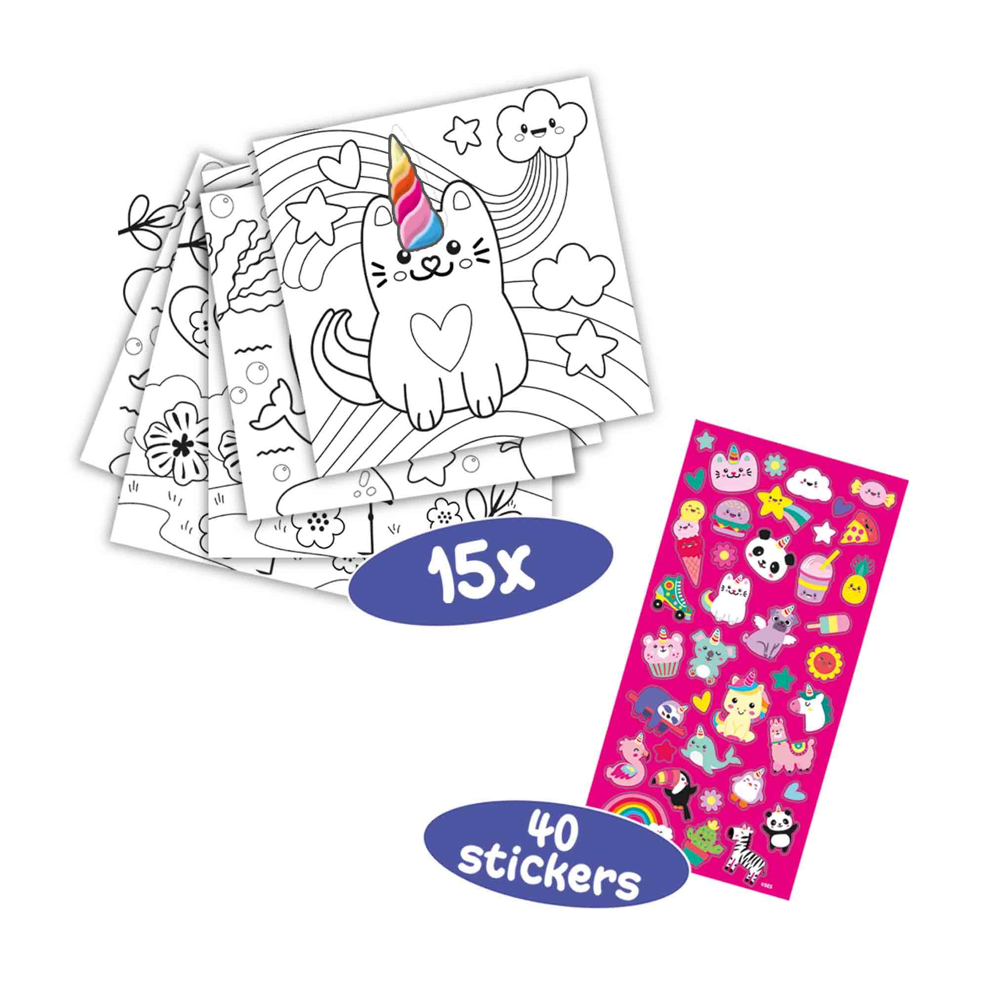 Unicorn Colouring Book, several - Image 2