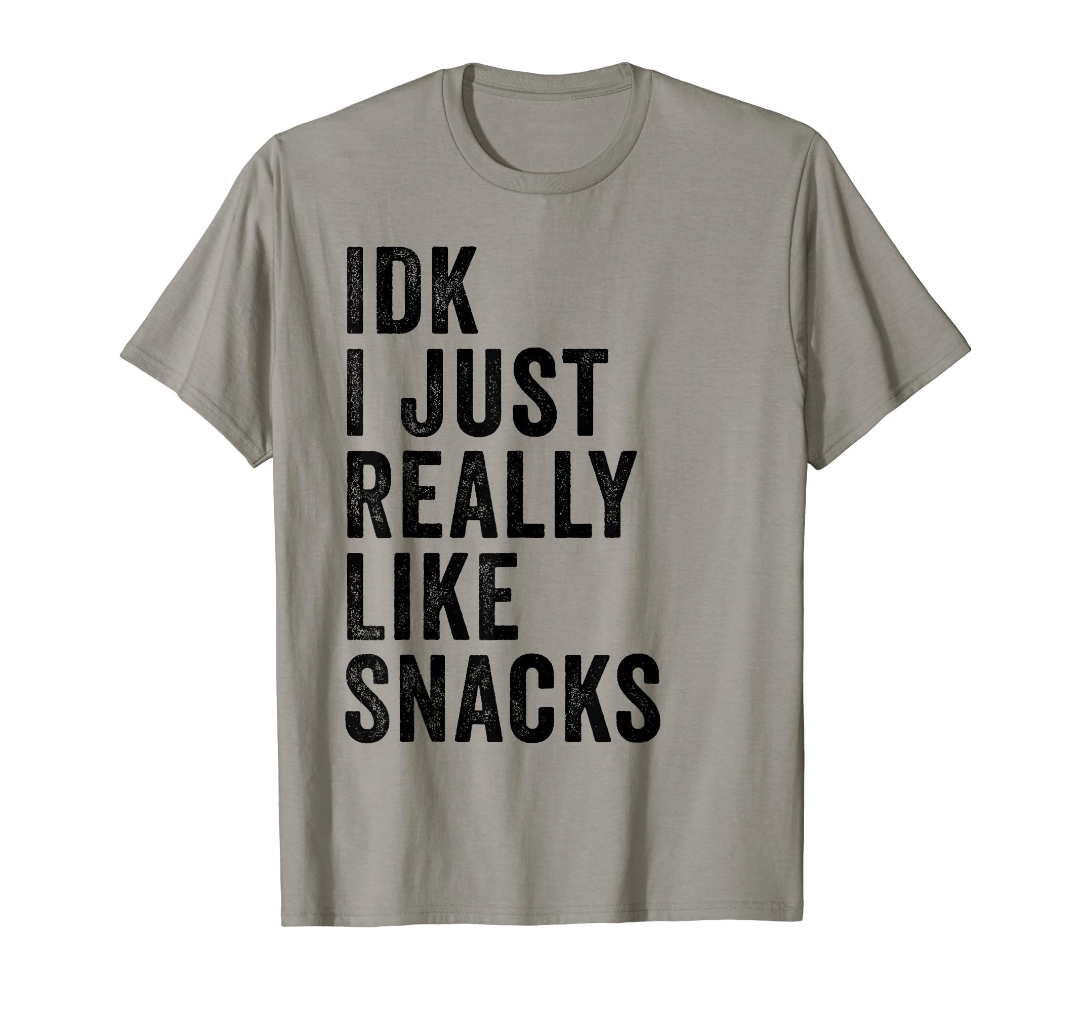 IDK I Just Really Like SnacksFunny Toddler Boy Girl T-Shirt