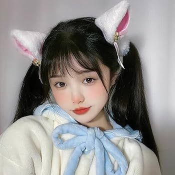 Amazon.co.jp: DAEETYL(ゆう) 猫耳 カチューシャ 鈴付き ヘッド
