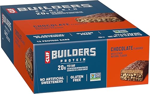Miniatura 12 de 12 barras de proteínas Clif Bar, 2.4 onzas por barra, CL-60142, 12 unidades, Chocolate, 12, 12