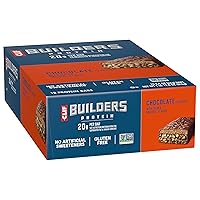 Vista 12 de 12 barras de proteínas Clif Bar, 2.4 onzas por barra, CL-60142, 12 unidades, Chocolate, 12, 12