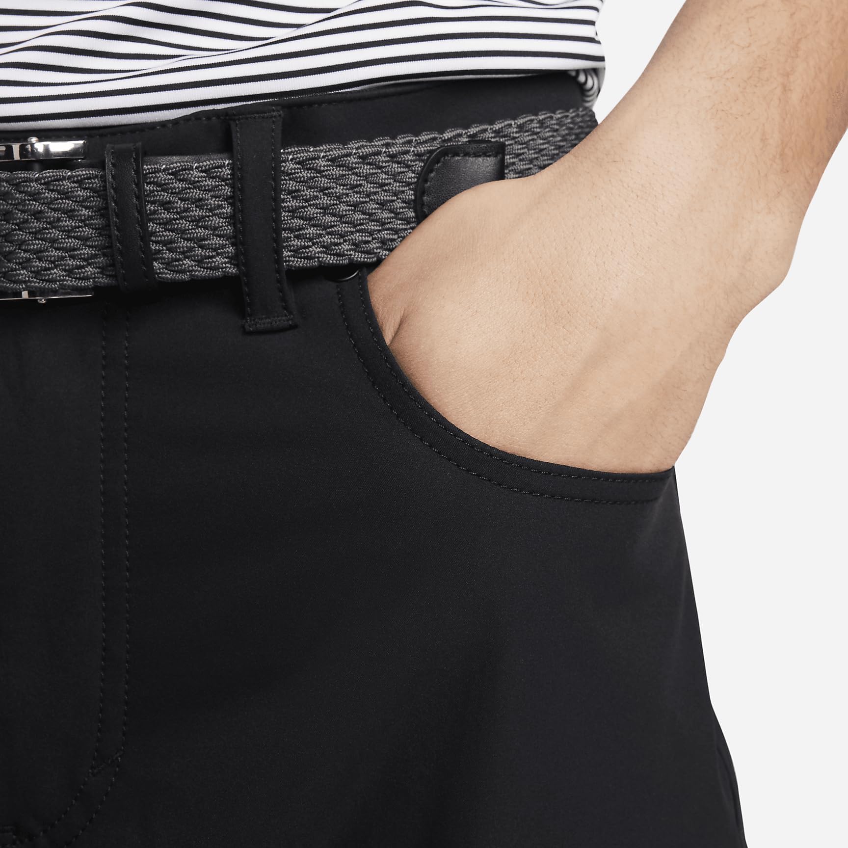 Nike Tour Men's 5-Pocket Slim Golf Pants (Black/Black, FD5615-010) Size 32x30