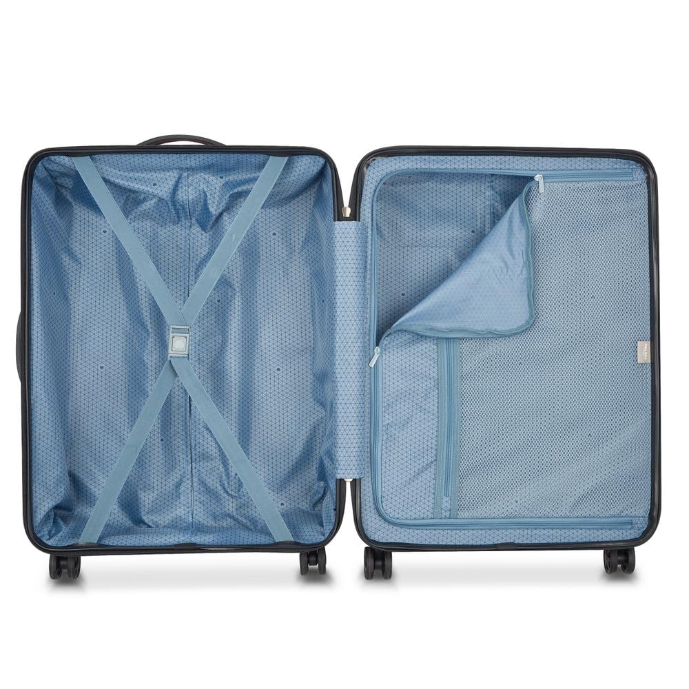 DELSEY PARIS - Airship 2.0 - Valise soute Rigide 66x47x26 cm - 63 L - L - Bleu Clair