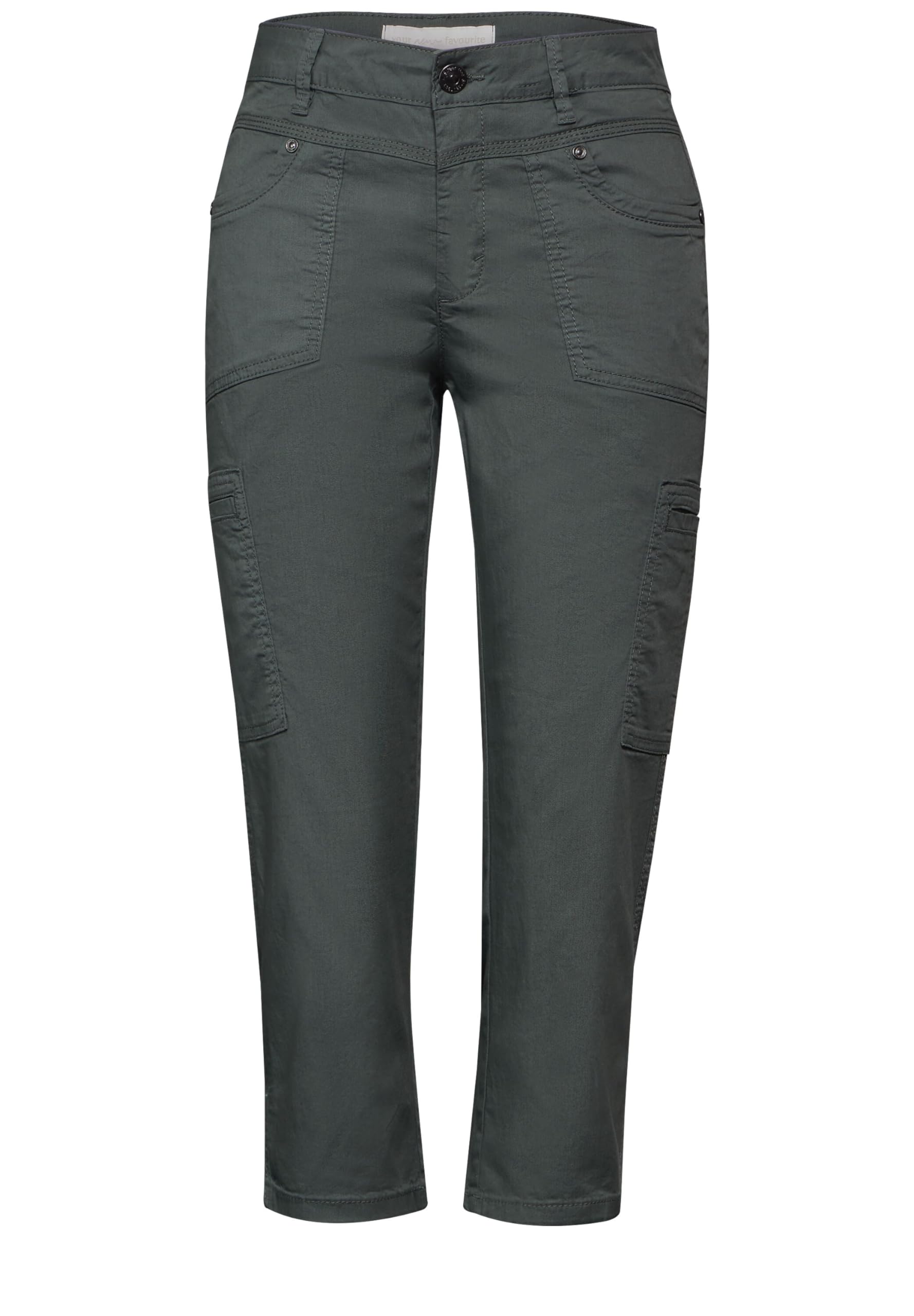 Street One Damen Sportive 3/4 Cargohose